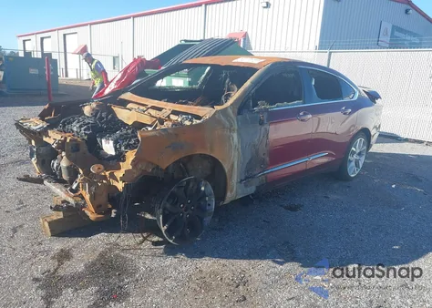 2017 Chevrolet Impala Premier from USA, damaged, VIN 1G1145S36HU142850